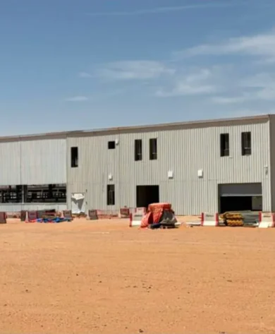 PERMANENT MILKING PARLOR SHAQRA