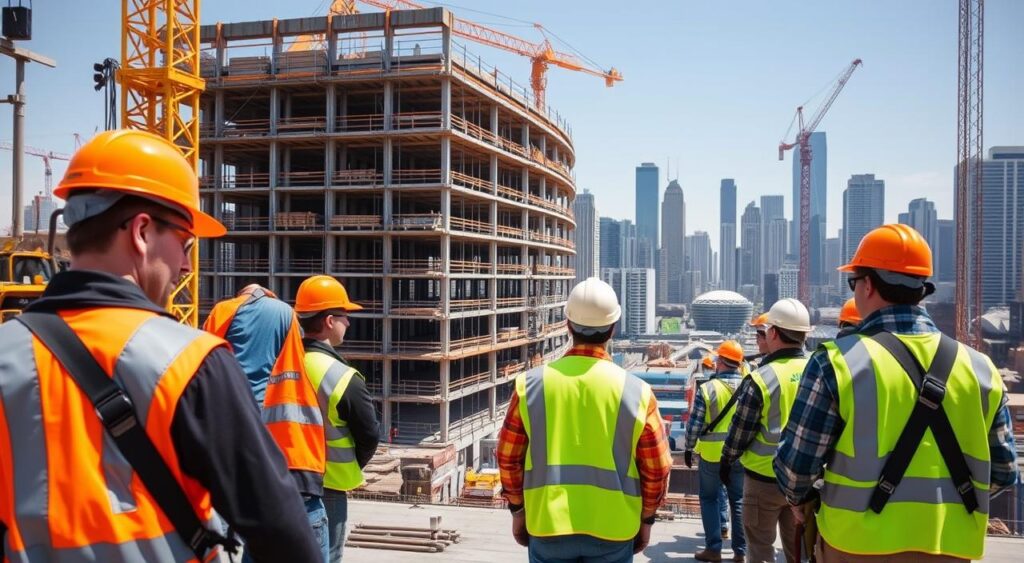 أهمية السلامة المهنية في مواقع البناء أهمية السلامة المهنية في مواقع البناء