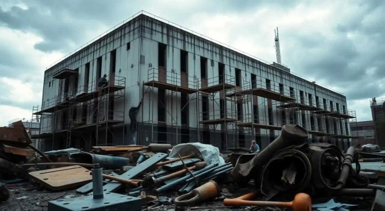 التحديات الشائعة في صيانة المباني