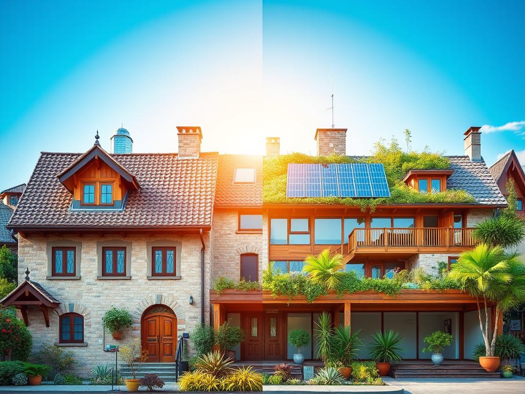 البناء المستدام والتقليدي