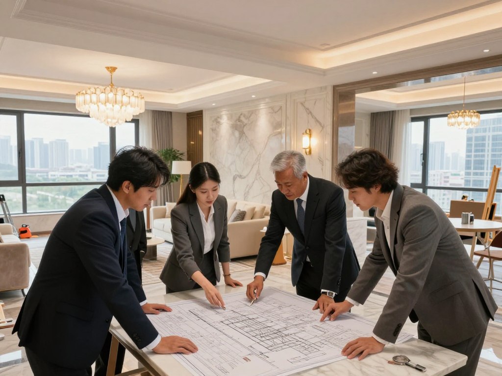  مراحل تشطيب شقة فاخرة من التأسيس حتى المفتاح في 2026